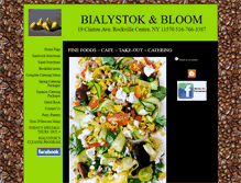 Tablet Screenshot of bialystokbloom.com